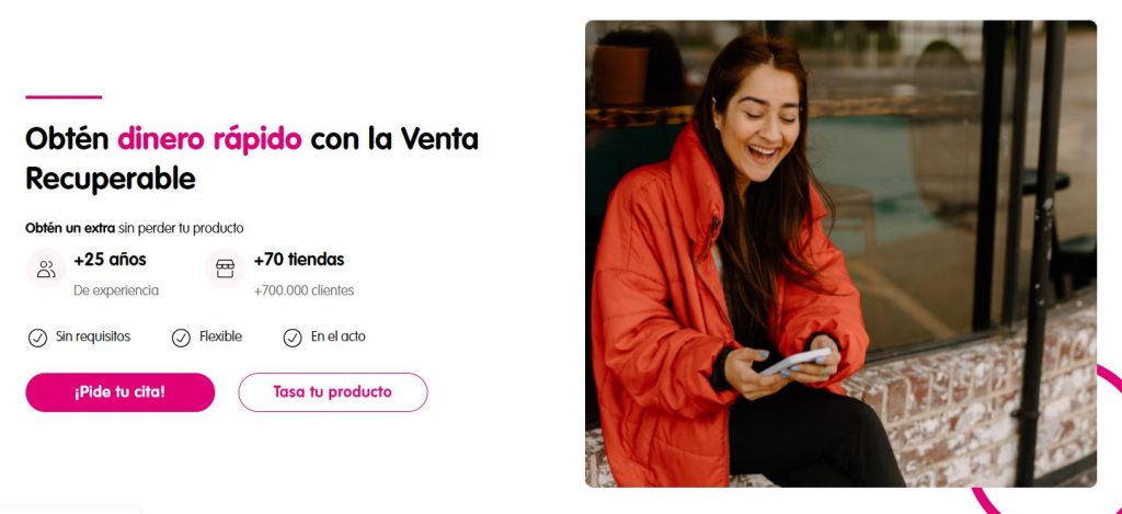 venta recuperable cash converters