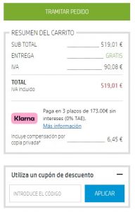 Cupón descuento HP Store