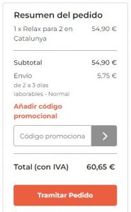 Código descuento Smartbox