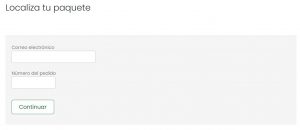 localiza paquete dyson