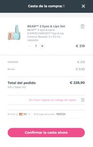 canjear cupón descuento foreo