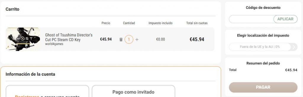Código descuento Kinguin