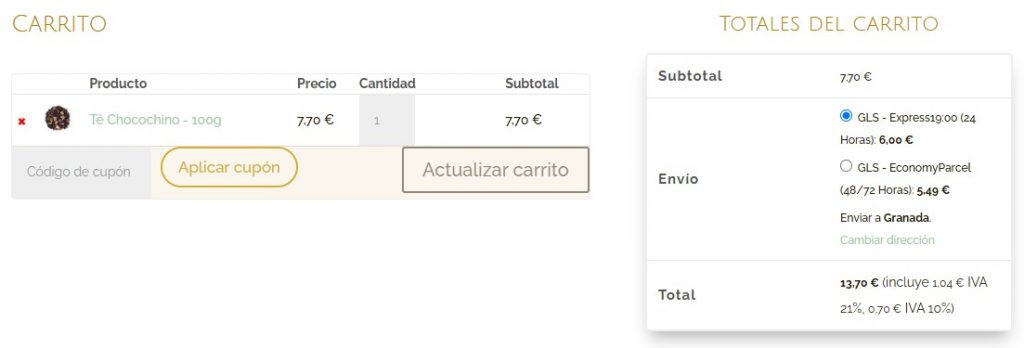 Cupón My tea moments