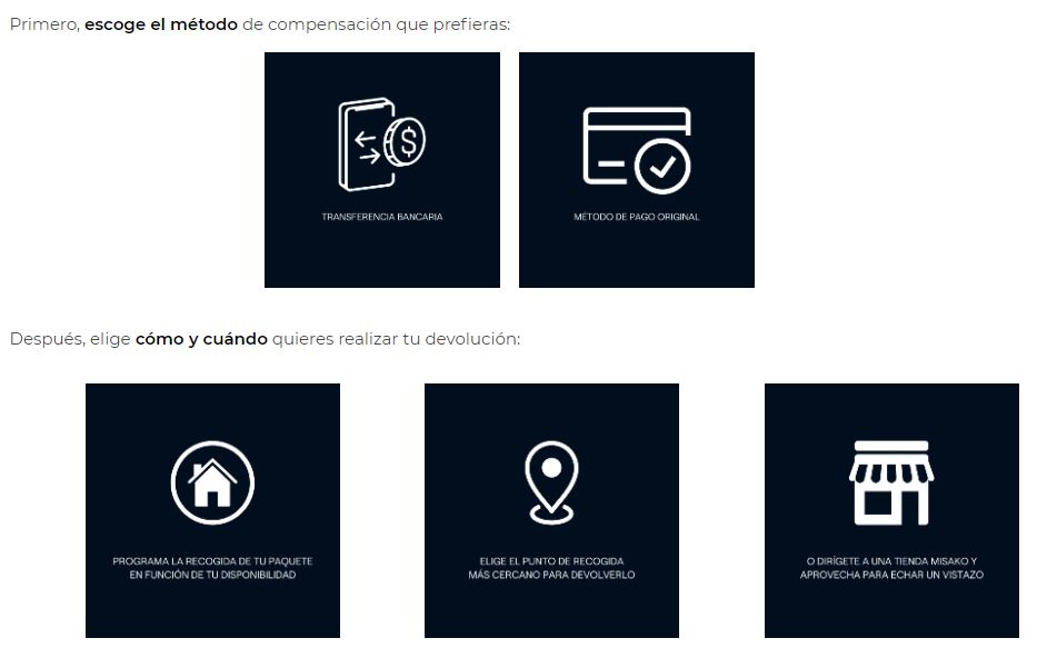 devolución rever misako