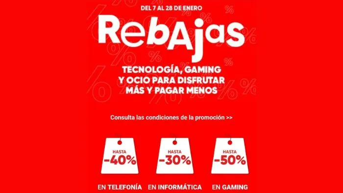 rebajas tecnología Fnac