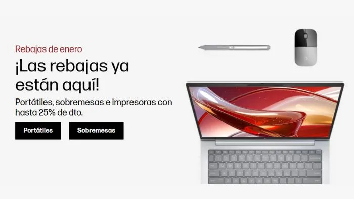 rebajas tecnología hp store