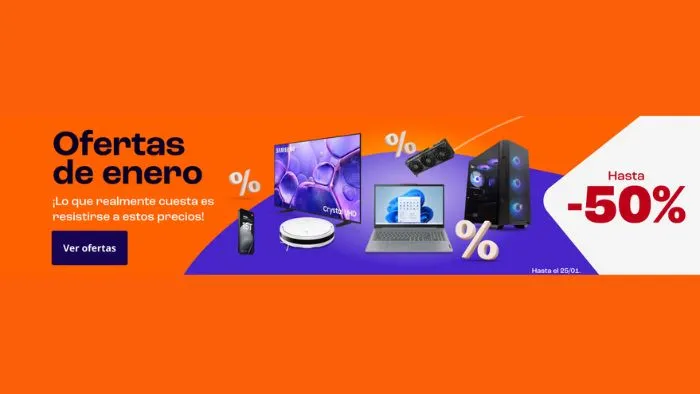 rebajas tecnología pc componentes